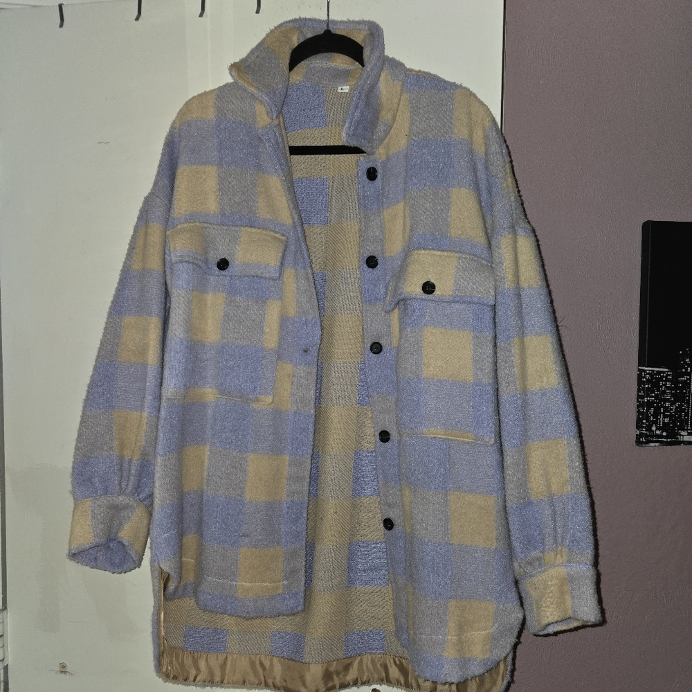 Checkered Boutique Coat